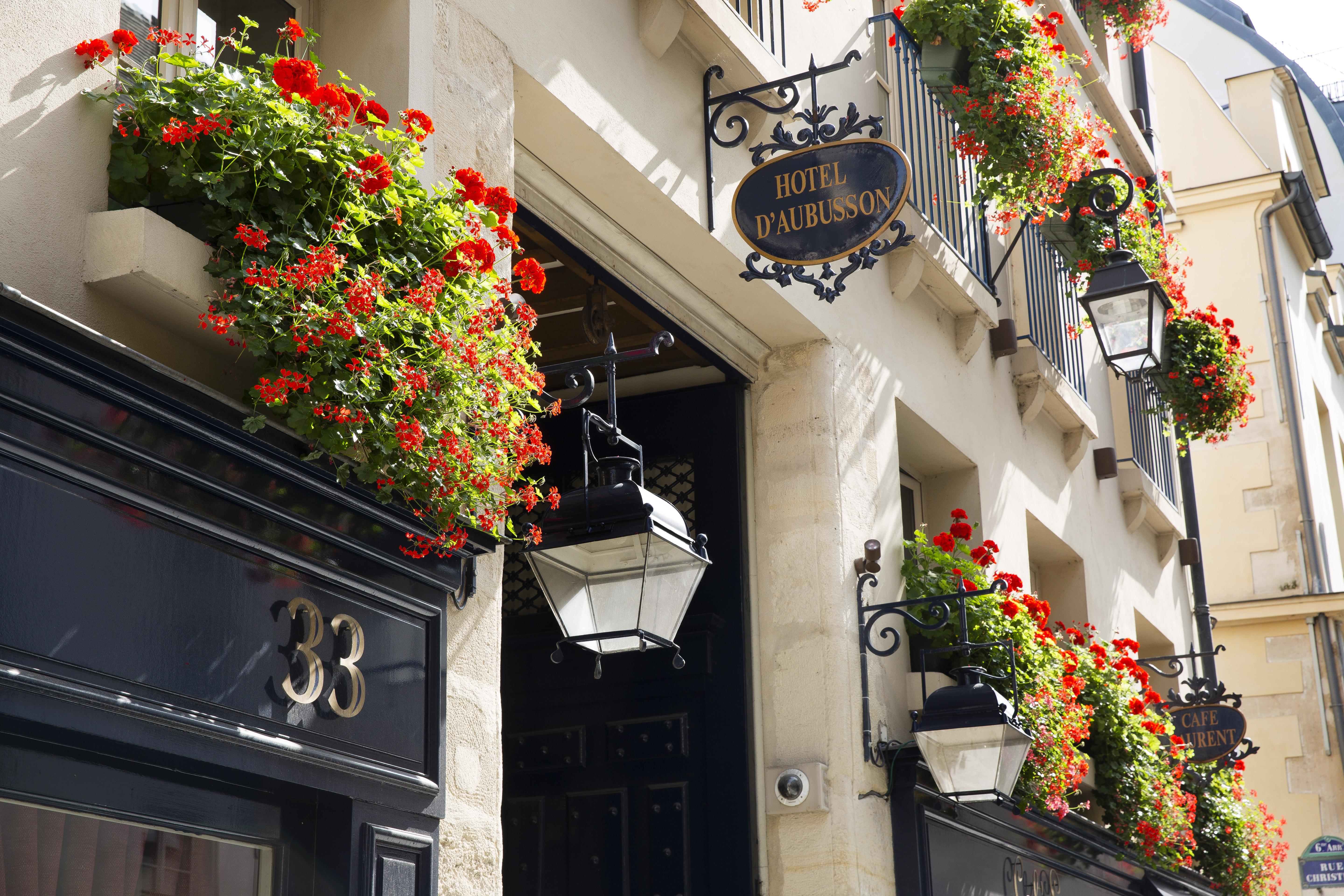 Hôtel D'Aubusson Paris Exterior foto