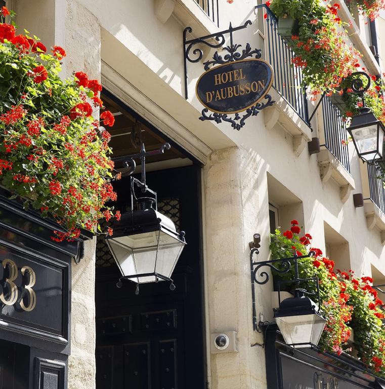 Hôtel D'Aubusson Paris Exterior foto